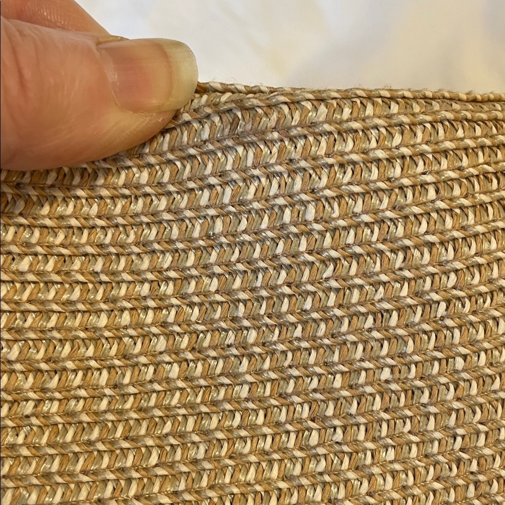 Talula | Tan | Straw | Black Cow Leather Band | Sun Hat | ResortWear | Size S - Picture 14 of 15